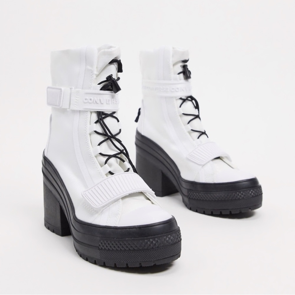 Women's White Chuck Taylor All Star Gr82 Heeled Boot